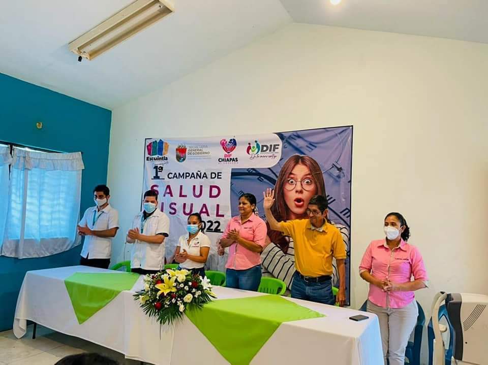 Realiza el Sistema DIF Municipal de Escuintla primera campaña de Salud  Visual. – Portal Fronterizo