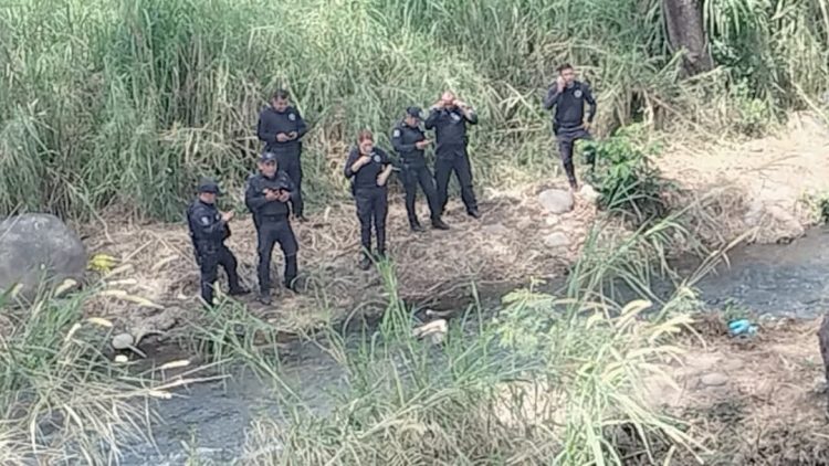 Localizan cuerpo sin vida de una persona en el río Coatán  en Tapachula.