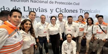 Tapachula, presente en la Reunión Nacional de PC para la Temporada de Lluvias y Ciclones Tropicales 2025