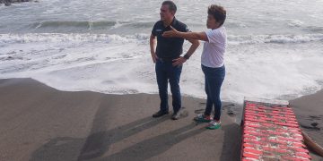 Con Voluntad para Transformar, Yamil Melgar atiende problemática por mar de fondo