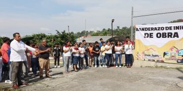 Fabián Barrios de León impulsa mejoras en el Ejido 11 de Abril con drenaje y pavimentación